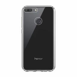 Amazon Brand - Solimo Transparent Case (Hard Back & Soft Bumper Cover) with 8 Foot Drop Porotection for Honor 9 Lite