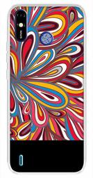 Amazon Brand - Solimo Designer Multicolor Visual 3D Printed Soft Back Case Mobile Cover for Tecno Spark Go Plus