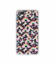 Amazon Brand - Solimo Designer Unicorn Texture UV Printed Soft Back Case Mobile Cover for I Kall K1