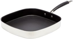 AmazonBasics - Bistecchiera in acciaio INOX, 28 cm