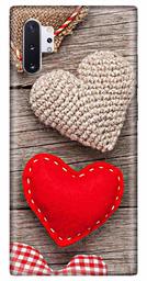 Amazon Brand - Solimo Designer Heart Design 3D Printed Hard Back Case Mobile Cover for Samsung Galaxy Note 10 Plus