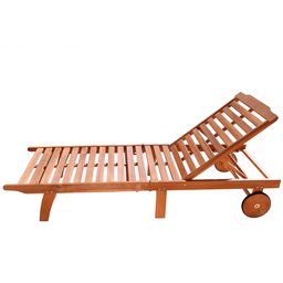Strathwood Hardwood Chaise Lounge
