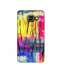 Amazon Brand - Solimo Designer Color Texture 3D Printed Hard Back Case Mobile Cover for Samsung Galaxy A3 (2016)