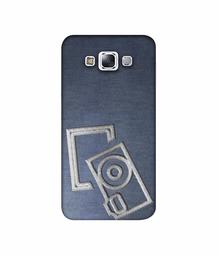 Amazon Brand - Solimo Designer Camera Embroidery 3D Printed Hard Back Case Mobile Cover for Samsung Galaxy E7