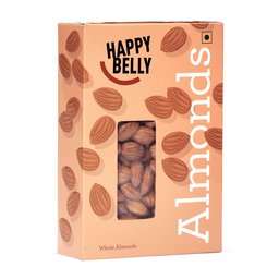 Happy Belly Almonds, 500g