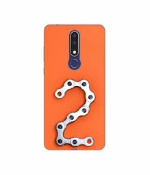 Amazon Brand - Solimo Designer Two Number 3D Printed Hard Back Case Mobile Cover for Nokia 3.1 Plus