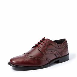 Amazon Brand - Symbol Men's Cherry Leather Formal Shoes - 10 UK (AZ-WS-115B)