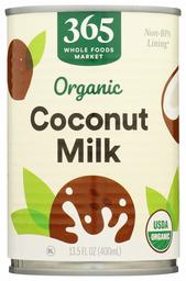 365 EVERYDAY VALUE Organic Coconut Milk, 13.5 FZ