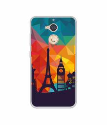 Amazon Brand - Solimo Designer Colored Paris UV Printed Soft Back Case Mobile Cover for Gionee S6 Pro