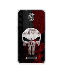 Amazon Brand - Solimo Designer Punisher Skull UV Printed Soft Back Case Mobile Cover for Coolpad Mega 3