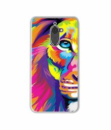 Amazon Brand - Solimo Designer Funny Cat Pattern Print UV Printed Soft Back Case Mobile Cover for Coolpad Note 5 Lite