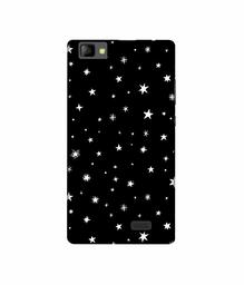 Amazon Brand - Solimo Designer Sperking Stars UV Printed Soft Back Case Mobile Cover for Lyf Wind 7