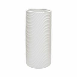 Amazon Brand – Rivet Modern Textured Stoneware Vase, 13.9