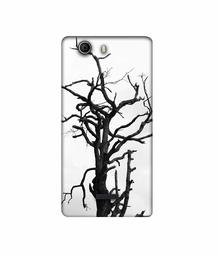 Amazon Brand - Solimo Designer Dark Tree 3D Printed Hard Back Case Mobile Cover for Micromax Canvas Nitro 2 E311