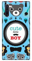 Amazon Brand - Solimo Designer Cute Little Boy Pattern 3D Printed Hard Back Case Mobile Cover for Samsung Galaxy Note 10