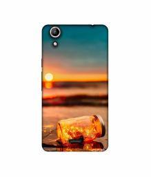 Amazon Brand - Solimo Designer Jar at Sea Serface 3D Printed Hard Back Case Mobile Cover for Micromax Canvas Selfie 2 Q340