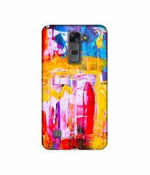 Amazon Brand - Solimo Designer Multicolor Canvas Paint 3D Printed Hard Back Case Mobile Cover for LG Stylus 2