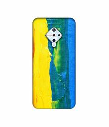 Amazon Brand - Solimo Designer Multicolor Line Color On Canvas 3D Printed Hard Back Case Mobile Cover for Vivo S1 Pro