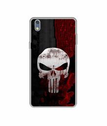 Amazon Brand - Solimo Designer Punisher Skull UV Printed Soft Back Case Mobile Cover for Lyf Water 8