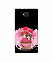 Amazon Brand - Solimo Designer Boy and Girl UV Printed Soft Back Case Mobile Cover for Lava A82