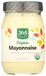 365 Everyday Value, Organic Mayonnaise, 16 fl oz