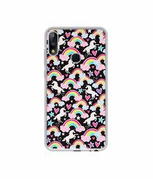 Amazon Brand - Solimo Designer Unicorn Texture UV Printed Soft Back Case Mobile Cover for Asus ZenFone Max Pro M2