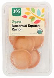 365 Everyday Value, Organic Butternut Squash Ravioli, 8 oz, (Frozen)