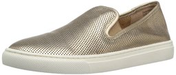 Amazon Brand - 206 Collective Women's Cooper Perforated Slip-on Fashion Sneaker, Rose Gold/Metallic, 10 B US