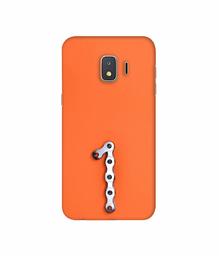 Amazon Brand - Solimo Designer Number One 3D Printed Hard Back Case Mobile Cover for Samsung Galaxy J2 Core