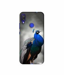 Amazon Brand - Solimo Designer Peacock 3D Printed Hard Back Case Mobile Cover for Xiaomi Redmi Note 7 Pro