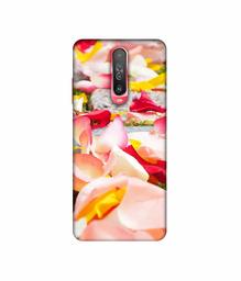 Amazon Brand - Solimo Designer Rose Petals 3D Printed Hard Back Case Mobile Cover for Poco X2 / Mi Redmi K30