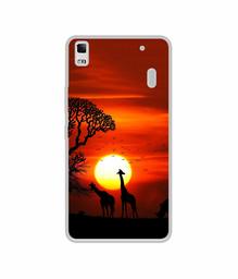 Amazon Brand - Solimo Designer Sunshade UV Printed Soft Back Case Mobile Cover for Lenovo K3 Note / A7000