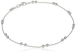 [Find] Amazon Collection Sterling Silver Double sute-syonsyottobi-zutye-nankuretto, 9 "