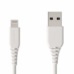 AmazonBasics MFi-Certified Lightning to USB A Cable for Apple iPhone and iPad - 4 Inches (10 Centimeters) - White