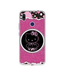 Amazon Brand - Solimo Designer Kitty with Glitter UV Printed Soft Back Case Mobile Cover for Gionee F9