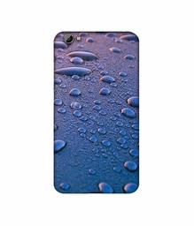 Amazon Brand - Solimo Designer Water Drops 3D Printed Hard Back Case Mobile Cover for Vivo Y66