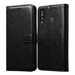 Amazon Brand - Solimo Flip Leather Mobile Cover (Soft & Flexible Back case) for Vivo V19 (Back)