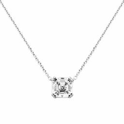 [Find] Amazon Collection Platinum Plated Sterling Silver Clear Aska -kattokyu-bikkuzirukoniatye-npendanto Pendant jep00413 _ 120cl00qd00 