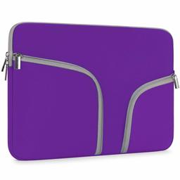 Eono Neoprene Laptop Custodia Protettiva Borsa Manica Compatibile con 13,3 Pollici MacBook Air, MacBook PRO Retina 13 Pollici, Surface PRO 3/4/5/6, Surface Laptop 2017 / Surface Laptop 2, Reale Viola