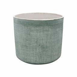 Amazon Brand – Stone & Beam Mid-Century 100% Stoneware Planter, 7.87