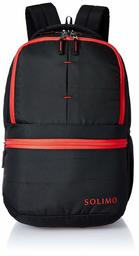 (Renewed) Amazon Brand - Solimo 25 Ltrs Black Casual Backpack