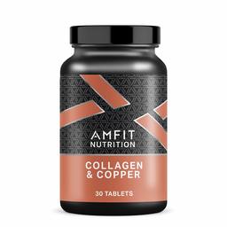 Marque Amazon - Amfit Nutrition Collagène et cuivre, 30 comprimés