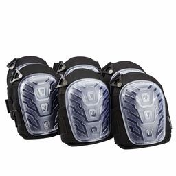 AmazonBasics Professional Gel Cushion Knee Pads - 6 Pair, Clear
