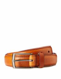 Amazon Brand - find. Men's Leather Belt, Brown (Tan), M, Label:M