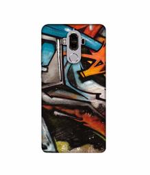 Amazon Brand - Solimo Designer Painting Texture 3D Printed Hard Back Case Mobile Cover for Huawei Mate 9