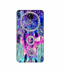 Amazon Brand - Solimo Designer Round Wall Hanging Pattern 3D Printed Hard Back Case Mobile Cover for Micromax Canvas Nitro 4G E455