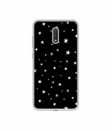 Amazon Brand - Solimo Designer Sperking Stars UV Printed Soft Back Case Mobile Cover for Nokia 2.3