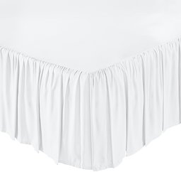 AmazonBasics Ruffled Bed Skirt