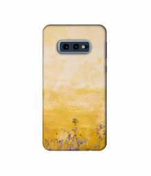 Amazon Brand - Solimo Designer Dry Flower On Wall 3D Printed Hard Back Case Mobile Cover for Samsung Galaxy S10e