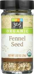 365 Everyday Value, Organic Fennel Seed, 1.02 oz